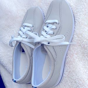 Keds womens Spirit tan leather lace up sneaker NIB sz 6.5